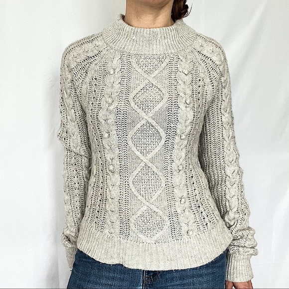 J. Crew Sweaters - J.Crew Cable Knit Pullover Sweater Women Size S